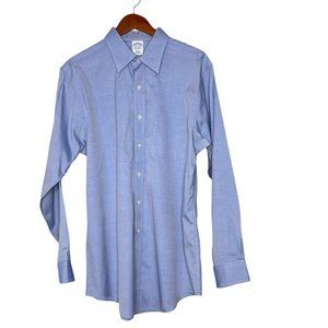 Brooks Brothers men’s blue dress shirt 16.5”
